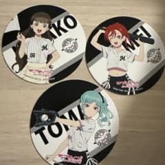ラブライブ Liella 野球コラボ ロッテ限定 コースター メイ、冬毬