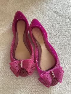 Ferragamo ピンク フラットシューズのサムネイル