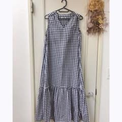 グローバルワーク¨̮♡︎ギンガムロングワンピース☺︎︎のサムネイル
