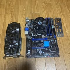pcパーツセット　i7 4770 gtx1060 6GB RAM 16GBのサムネイル