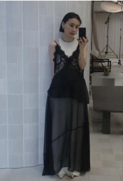 ameri vintage】AIRY SHEER LACE CAMISOLE - メルカリ