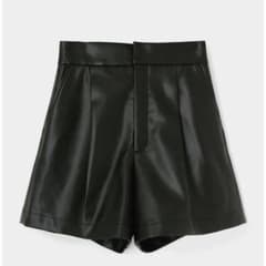 moussy レザーハーフパンツのサムネイル
