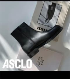 ASCLO Union Zipper Chelsea Boots ブーツ　靴のサムネイル