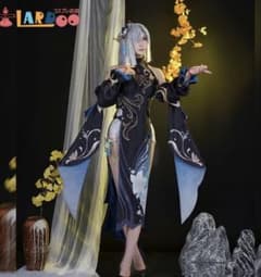 原神【申鶴】海灯祭 冷花幽露 lardoo コスプレ衣装 Lサイズ - メルカリ