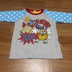 キッズ 長袖カットソー BEANS PARTY柄のサムネイル