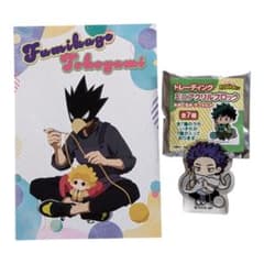 ヒロアカ × ハンズ アクリルブロック 心操人使 特典カード 常闇踏陰 セットのサムネイル