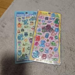 モンスターズインク ピクサー BONBON DROP シール 2点セットのサムネイル