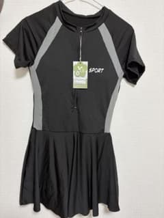 スポーツ用 ワンピース水着 ブラック XLのサムネイル