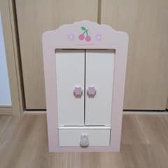 レア！廃盤！マザーガーデン うさもも クローゼット 木製 おままごと