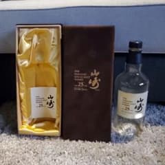 レア☆山崎25年 ベロアケース付き空き瓶のサムネイル