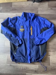 KOLON SPORT ナイロンジャケット 青黒 ゴアテックス　古着のサムネイル