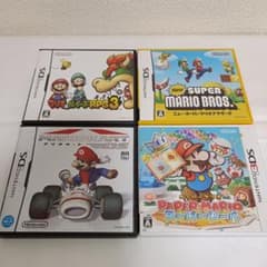 マリオ DSソフト 4本セットのサムネイル