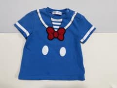 Official Disney Donald Duck Short-Sleeved T-Shirt, Size 90cm, Costume/Cosplay