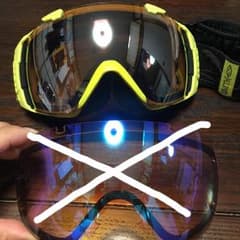 smith スミス ゴーグル イエロー スノーボード スキーのサムネイル