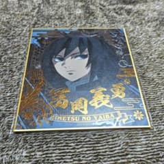 鬼滅の刃 冨岡義勇 ビジュアル色紙 コレクション