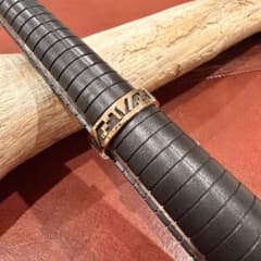 ナバホ族　オーバーレイスリムリング　14K ナバホ族 オーバーレイスリムリング 14K - メルカリ