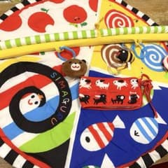 しましまぐるぐる プレイマット カラフルジムのサムネイル
