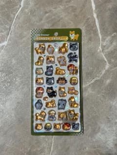 正規品 ボンボンドロップシール 和柄 柴犬のサムネイル