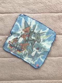 디지몬 타월 약 25cm x 25cm