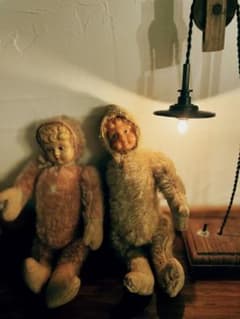 アンティーク セルロイドドール 着ぐるみ ビスクドール - メルカリ