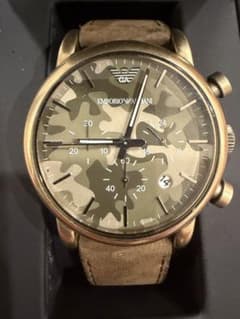 EMPORIO ARMANI カモフラージュ柄 AR-1818 腕時計のサムネイル