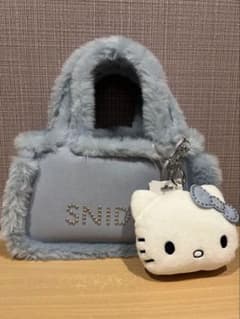 SNIDEL スナイデル ハローキティ チャーム付きハンドバッグ - メルカリ
