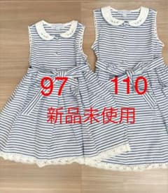 新品　姉妹コーデ　マザウェイズ　ワンピースのサムネイル