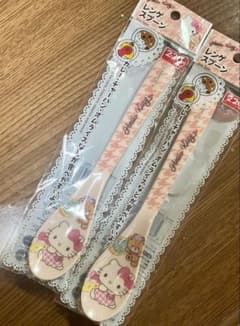 サンリオ　のんびりタイム　キティ　レンゲスプーン2本のサムネイル