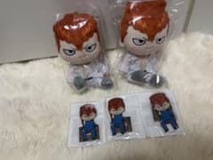 幽遊白書 セガ ラッキーくじ A賞 桑原和真　おすわりぬいぐるみ　アクスタのサムネイル