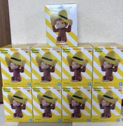 おさるのジョージ SOFVIMATES フィギュア ９点セット 本日限定!】おさるのジョージ SOFVIMATES フィギュア 9点セット