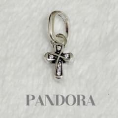 PANDORA パンドラ クロス チャーム シルバーのサムネイル