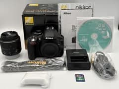 超美品　Nikon D3300 レンズキット SDカード付 低シャッター 超美品 Nikon D3300 レンズキット SDカード付 低シャッター - メルカリ