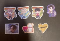 BTS BT21 TinyTAN シール カードのサムネイル