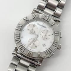 廃盤 未使用 Tiffany ティファニー アトラスドーム 腕時計 メンズ  
