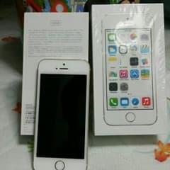 iPhone5S 32GB GOLD　auのサムネイル