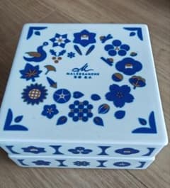 MALEBRANCHE京都北山　マールブランシュ陶器製お重二段 MALEBRANCHE京都北山 マールブランシュ陶器製お重二段 - メルカリ