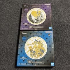 一番くじ KINGDOM HEARTS D賞 ガラスプレート 2種セットのサムネイル