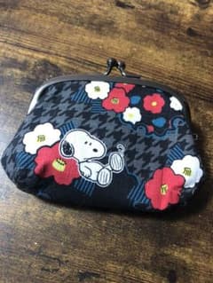 スヌーピー がま口 コインケース 椿のサムネイル