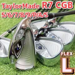 テーラーメイド r7 CGB レディースゴルフ アイアン 8本セット L 右利き