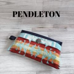 20794 ペンドルトンリメイクティッシュケース キャンプやお部屋の