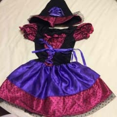 ハロウィン魔女120センチ⭐︎美品 送料込のサムネイル