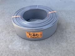 2026年3月24日製 富士電線工業 VVFケーブル 3×2.0mm 灰色 1…のサムネイル