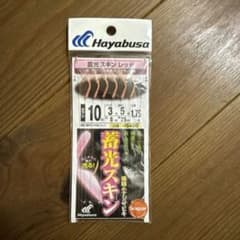 Hayabusa HS400 蓄光スキン レッド 10号　2個セットのサムネイル