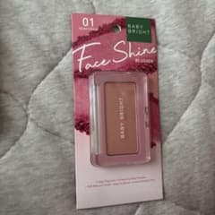 BABY BRIGHT Face Shine Blusher 01 Peony Peach