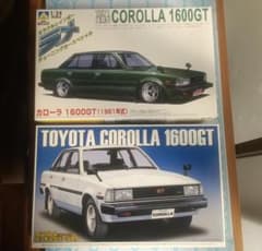 アオシマ1/24トヨタ カローラ1600GT 2個セット - メルカリ
