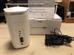 美品早い者勝ちです〜Speed Wi-Fi HOME 5G L12 NAR02のサムネイル