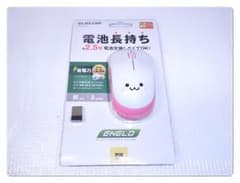 エレコム ワイヤレスマウス 3ボタン 省電力 ピンク M-IR07DRPNのサムネイル