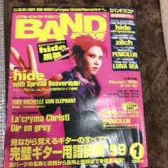 BAND 야로제 1999년 1월호 표지 히데