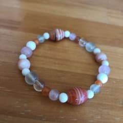 ★MALAIKA★☆サードニクス☆天然石ブレスレット☆夫婦円満☆のサムネイル