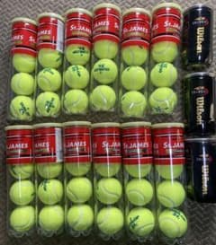 ダンロップ　St.JAMES 硬式テニスボール　Wilson US Open ダンロップ St.JAMES 硬式テニスボール Wilson US Open - メルカリ